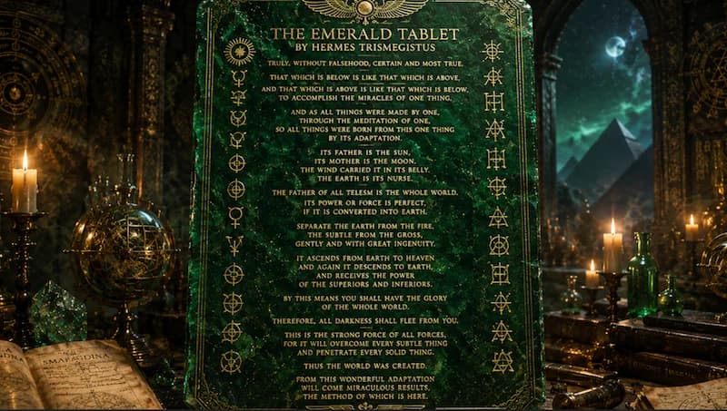 Emerald Tablet - The mystery begins