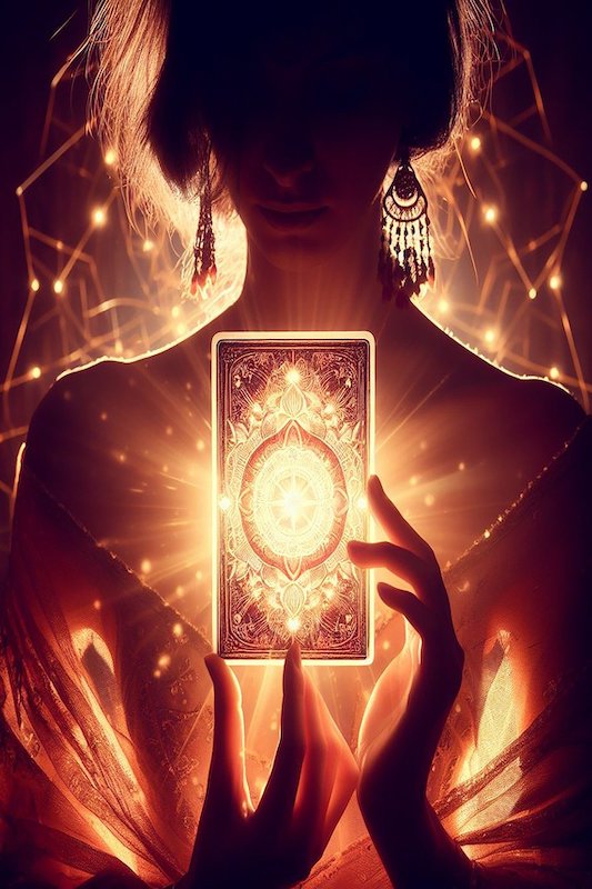 Tarot card reading